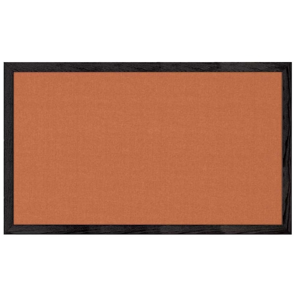 Combo Board, 48"x36", Satin Frame/White Porcelain & Cork